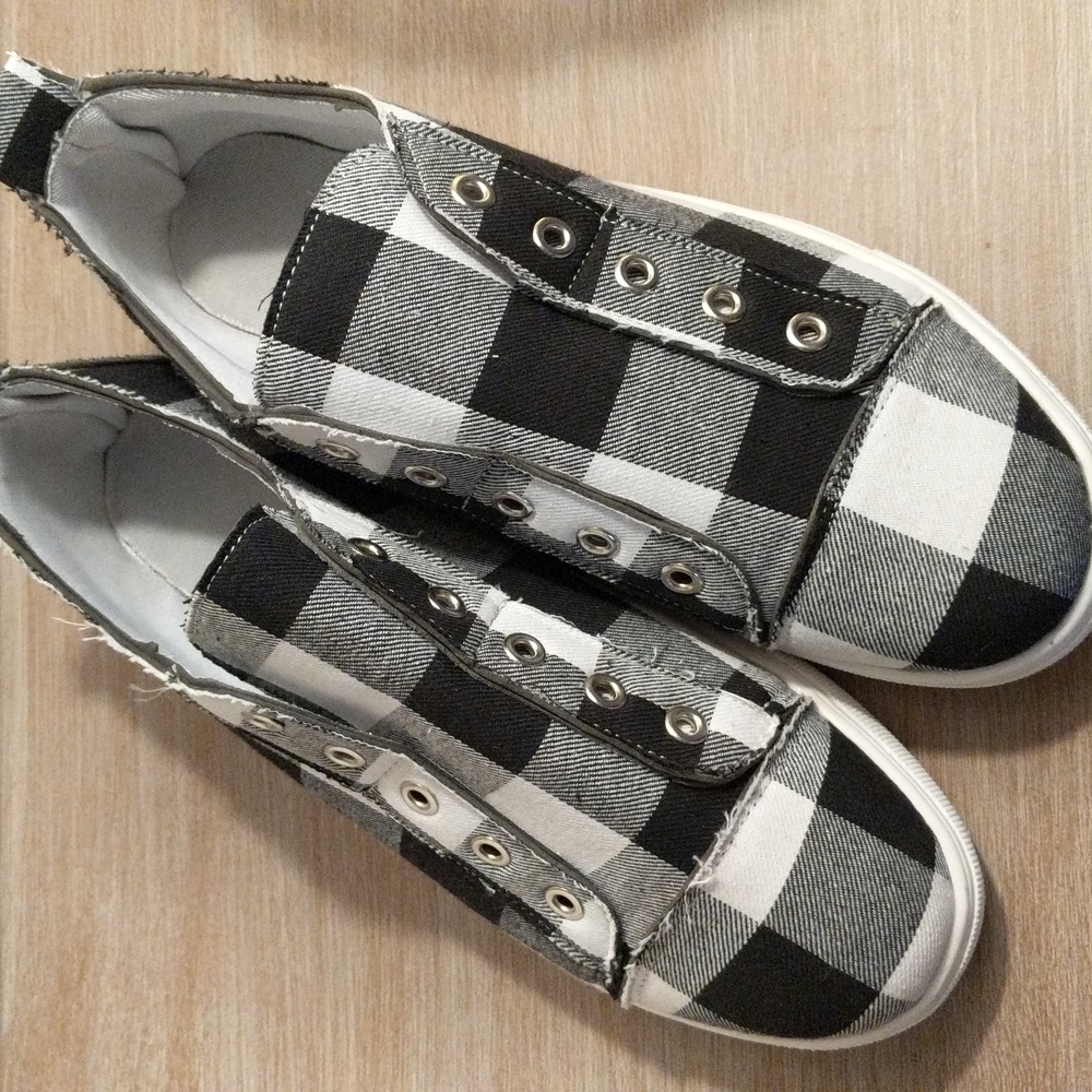 Buffalo Plaid sneakers